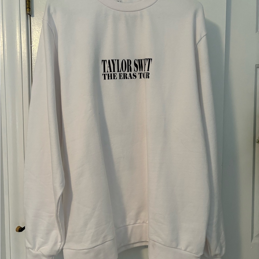 Taylor Swift Eras Tour Sweatshirt. Never worn. Size Large.